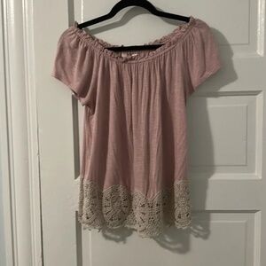 Off the shoulder top